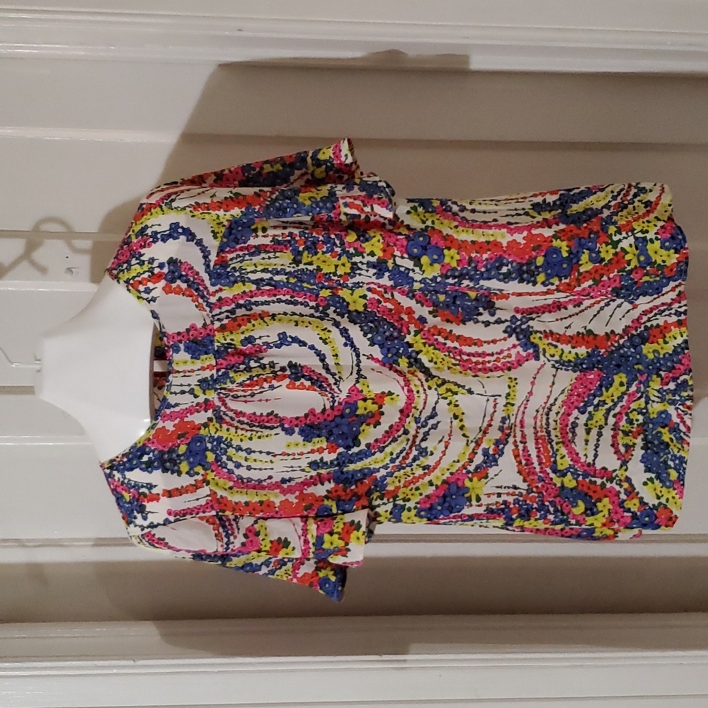 Talbot floral print top